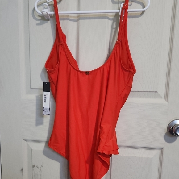 Catherine Malandrino Orange One Piece Swimsuit - Picture 2 of 2